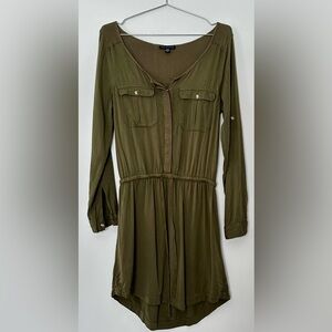 American Eagle Long Sleeve Midi | small